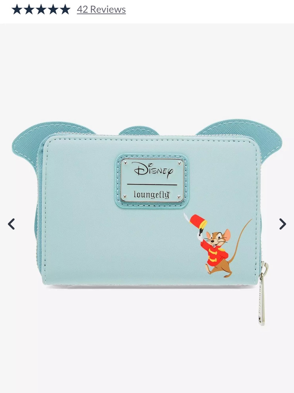 Loungefly Dumbo Zip-Around Wallet Brand New in Packaging - Picture 2 of 5